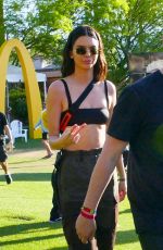 KENDALL JENNER at 2018 Coachella Valley Music & Arts Festival in Palm Springs 04/15/2018