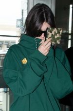 KENDALL JENNER at CDG Airport in Paris 04/05/2018