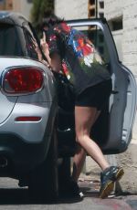 KENDALL JENNER Leaves a Dermatology Clinic in Beverly Hills 04/27/2018