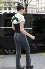 KENDALL JENNER Leaves Her Hotel in Paris 04/03/2018