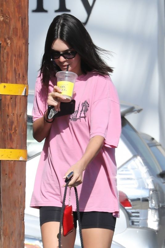 KENDALL JENNER Out and About in West Hollywood 04/23/2018