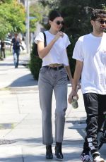 KENDALL JENNER Out for Lunch in Los Angeles 04/26/2018