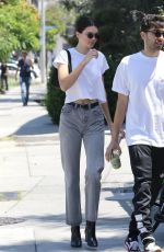 KENDALL JENNER Out for Lunch in Los Angeles 04/26/2018