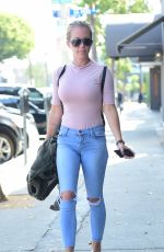 KENDRA WILKINSON Out and About in West Hollywood 04/26/2018