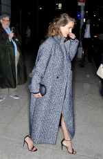 KERI RUSSELL Leaves Watch What Happens Live in New York 04/04/2018