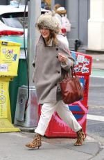 KERI RUSSELL Out and About in New York 04/02/2018