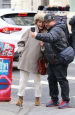 KERI RUSSELL Out and About in New York 04/02/2018