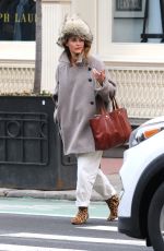 KERI RUSSELL Out and About in New York 04/02/2018