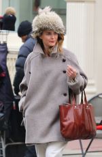 KERI RUSSELL Out and About in New York 04/02/2018