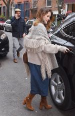 KERI RUSSELL Out for Lunch in New York 04/17/2018