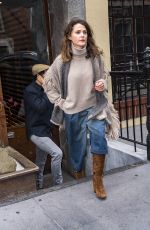KERI RUSSELL Out for Lunch in New York 04/17/2018