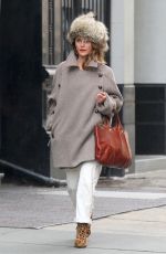 KERI RUSSELL Out in New York 04/02/2018