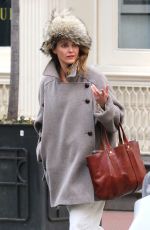 KERI RUSSELL Out in New York 04/02/2018