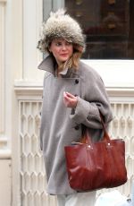 KERI RUSSELL Out in New York 04/02/2018