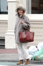 KERI RUSSELL Out in New York 04/02/2018