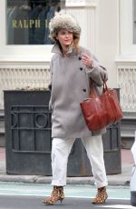 KERI RUSSELL Out in New York 04/02/2018