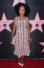 KERRY WASHINGTON at Eva Longoria Hollywood Walk of Fame Ceremony in Los Angeles 04/16/2018