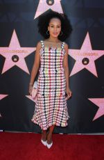 KERRY WASHINGTON at Eva Longoria Hollywood Walk of Fame Ceremony in Los Angeles 04/16/2018
