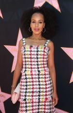 KERRY WASHINGTON at Eva Longoria Hollywood Walk of Fame Ceremony in Los Angeles 04/16/2018