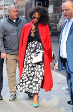 KERRY WASHINGTON Leaves Good Morning America in New York 04/11/2018