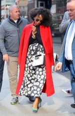 KERRY WASHINGTON Leaves Good Morning America in New York 04/11/2018
