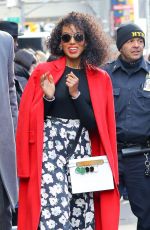 KERRY WASHINGTON Leaves Good Morning America in New York 04/11/2018