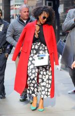 KERRY WASHINGTON Leaves Good Morning America in New York 04/11/2018