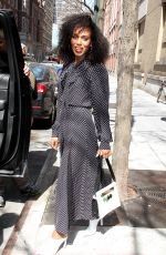KERRY WASHINGTON Out and About in New York 04/11/2018