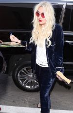 KESHA SEBERT at LAX Airport in Los Angeles 04/23/2018