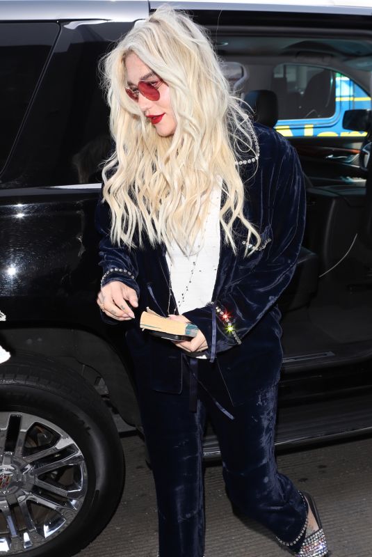 KESHA SEBERT at LAX Airport in Los Angeles 04/23/2018