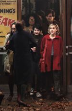KIERNAN SHIPKA on the Set of The Chilling Adventures of Sabrina in Vancouver 04/05/2018