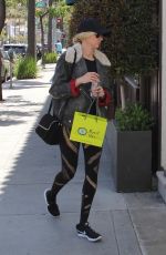 KIMBERLY STEWART Out Shopping in Beverly Hills 04/21/2018