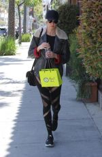 KIMBERLY STEWART Out Shopping in Beverly Hills 04/21/2018