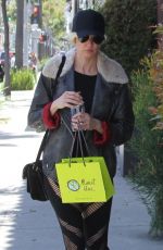 KIMBERLY STEWART Out Shopping in Beverly Hills 04/21/2018