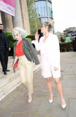 KIMBERLY WYATT and ASHLEY ROBERTS Arrives at Global Gift Nelson Mandela Centenary Dinner in London 04/24/2018