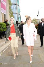 KIMBERLY WYATT and ASHLEY ROBERTS Arrives at Global Gift Nelson Mandela Centenary Dinner in London 04/24/2018
