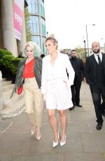 KIMBERLY WYATT and ASHLEY ROBERTS Arrives at Global Gift Nelson Mandela Centenary Dinner in London 04/24/2018
