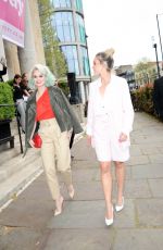 KIMBERLY WYATT and ASHLEY ROBERTS Arrives at Global Gift Nelson Mandela Centenary Dinner in London 04/24/2018