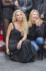KITTY SPENCER, SISTINE STALLONE and PRINCESS MARIA-OLYMPIA on the Set of a Photoshoot for Vogue Brazil at Times Square 04/06/2018
