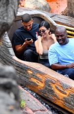 KOURTNEY KARDASHIAN at Disneyland in Anaheim 04/21/2018