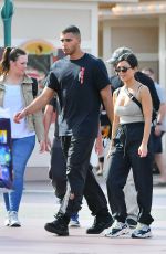 KOURTNEY KARDASHIAN at Disneyland in Anaheim 04/21/2018