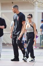 KOURTNEY KARDASHIAN at Disneyland in Anaheim 04/21/2018