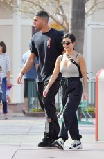 KOURTNEY KARDASHIAN at Disneyland in Anaheim 04/21/2018