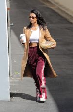 KOURTNEY KARDASHIAN Leaves a Studio in Los Angeles 04/10/2018
