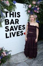 KRISTEN BELL at This Bar Saves Lives Press Launch Party in West Hollywood 04/05/2018