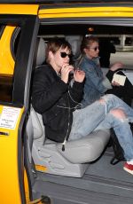 KRISTEN STEWART and STELLA MAXWELL at Los Angeles International Airport 04/04/2018