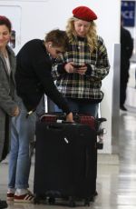 KRISTEN STEWART and STELLA MAXWELL at Los Angeles International Airport 04/04/2018