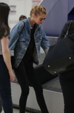 KRISTEN STEWART and STELLA MAXWELL at Los Angeles International Airport 04/04/2018