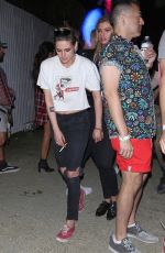 KRISTEN STEWART and STELLA MAXWELL at Neon Carnival at Coachella Festival 04/15/2018