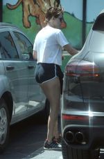KRISTEN STEWART and STELLA MAXWELL Out in Los Feliz 04/13/2018